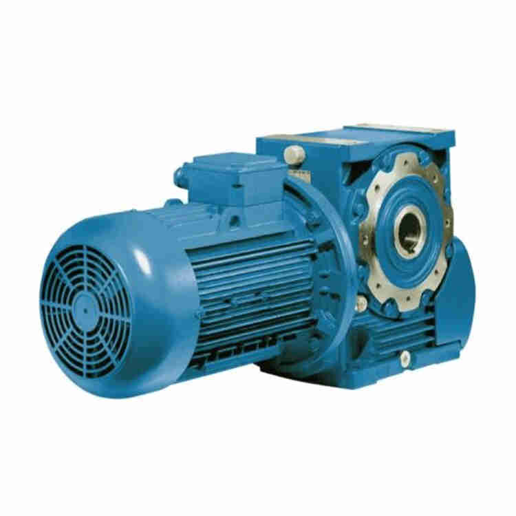 Fcndk Geared Motor with Output Shaft Nmrv Series Worm Gearbox