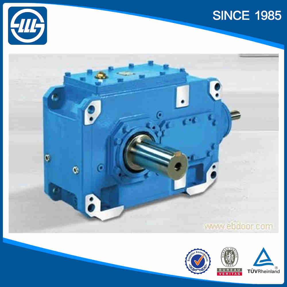 B Series Heavy Duty Gearbox for Extruder Machine 1 3 Ratio Gearbox China Spiral Bevel Gearbox Doubl Reduct Worm Gear Box