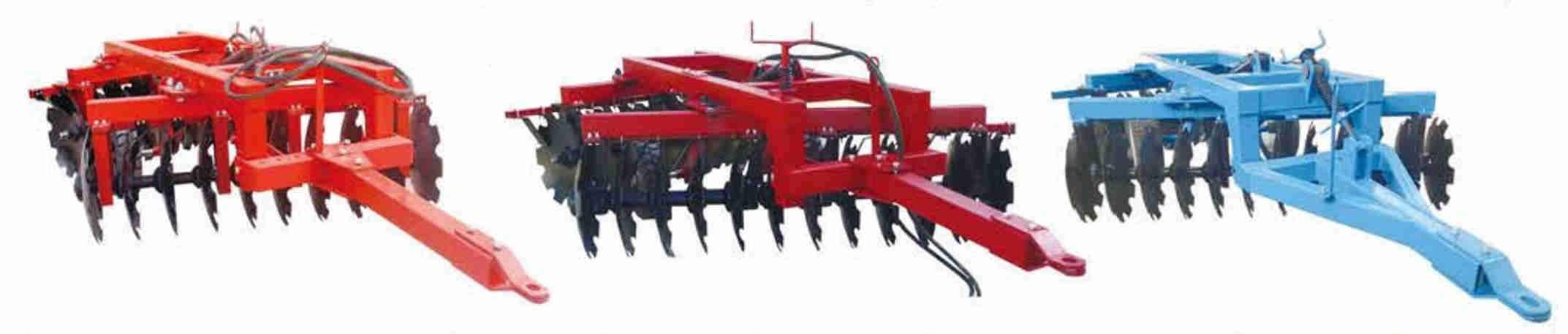 1BZ Series Agricultural Machinery Heavy-duty Offset  Hydraulic Folding Harrow and Tractor Disc Plow