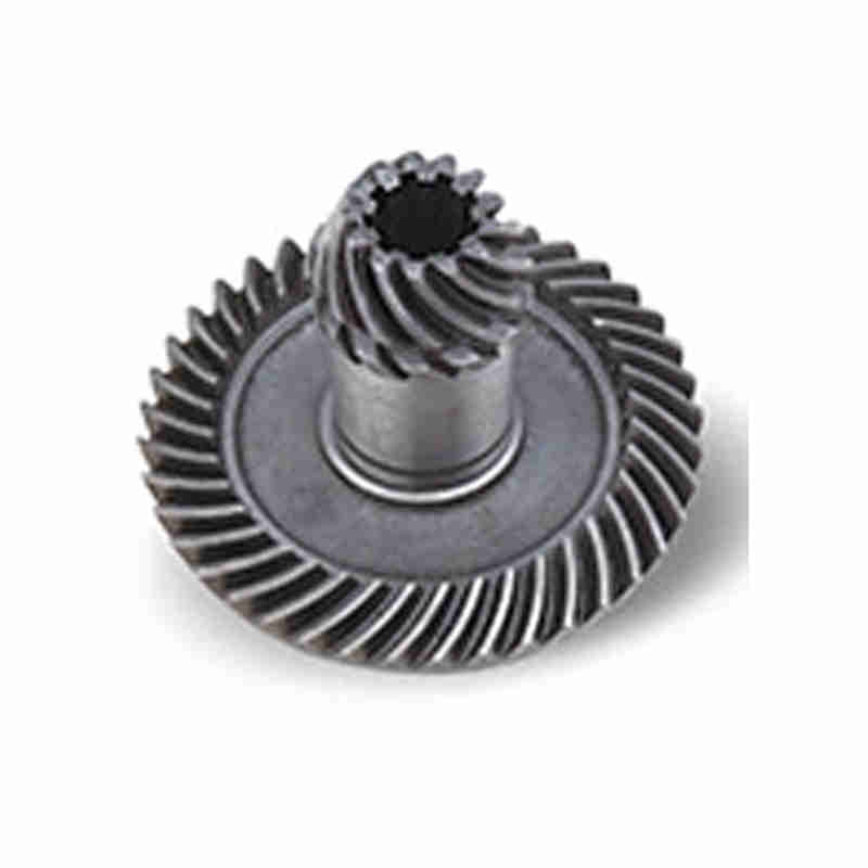 New Design Straight Crown Wheel and Pinion Spiral Bevel Gear with High Quality