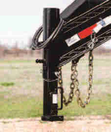 1BJY-TC-23 Trailer Parts and Accessories Capacity 30000LBS Trailer Gooseneck Coupler Equipped with Ball Size 2-5/16 Inch