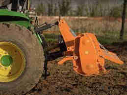 Agricultural Tractor Link Used 7 ft Rotary Tiller for Sale