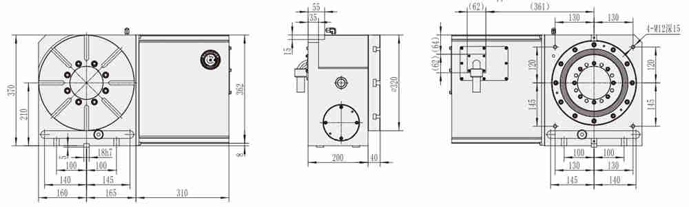 WT-320 Durable Numerical Control Machine Cnc Machining Center Accessories