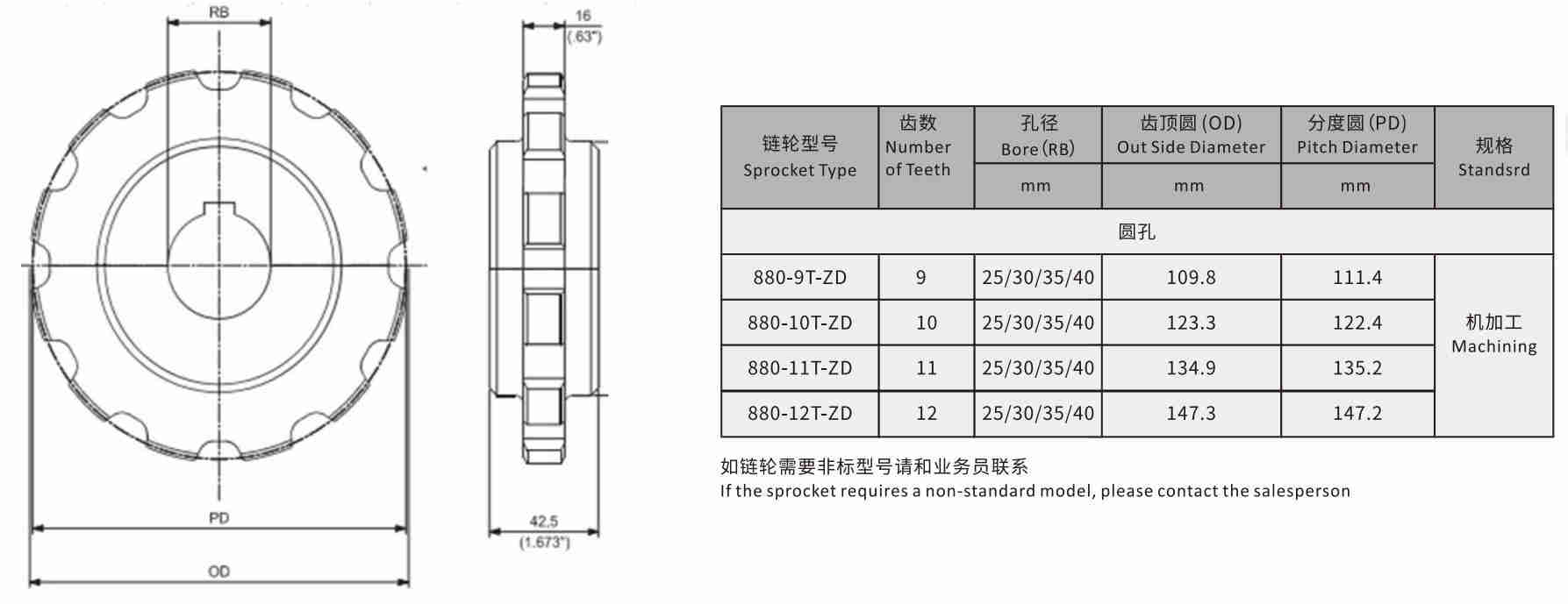 880 Single Hinge Magnetic Turning Chain Plate Plastic Chain Engineering Plastic Sideflex Run Single Chain