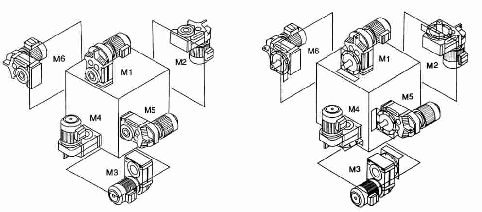 F K R S Series Helical Geared Motor Gearbox Speed Reducer With Pulley Belt