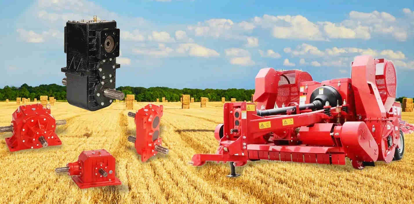 Affordable Round Straw Hay Square Balers Gearbox for Agricultural Machine Hay Rakes Round Square Straw Balers Manufacturers