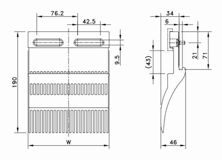 Flat Belt Dynamic Transfer Finger Plate for Conveyor Belt Chain Mesh
