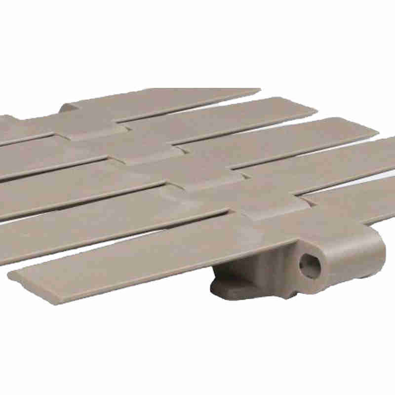 823 Series Sideflex Run Single Hinge Hook Foot Turning Plastic Chain