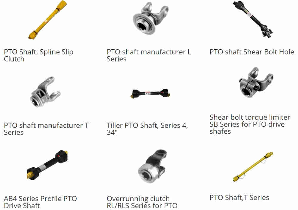 Pto Shaft With Shear Bolt for Tractors in Agricultural Use