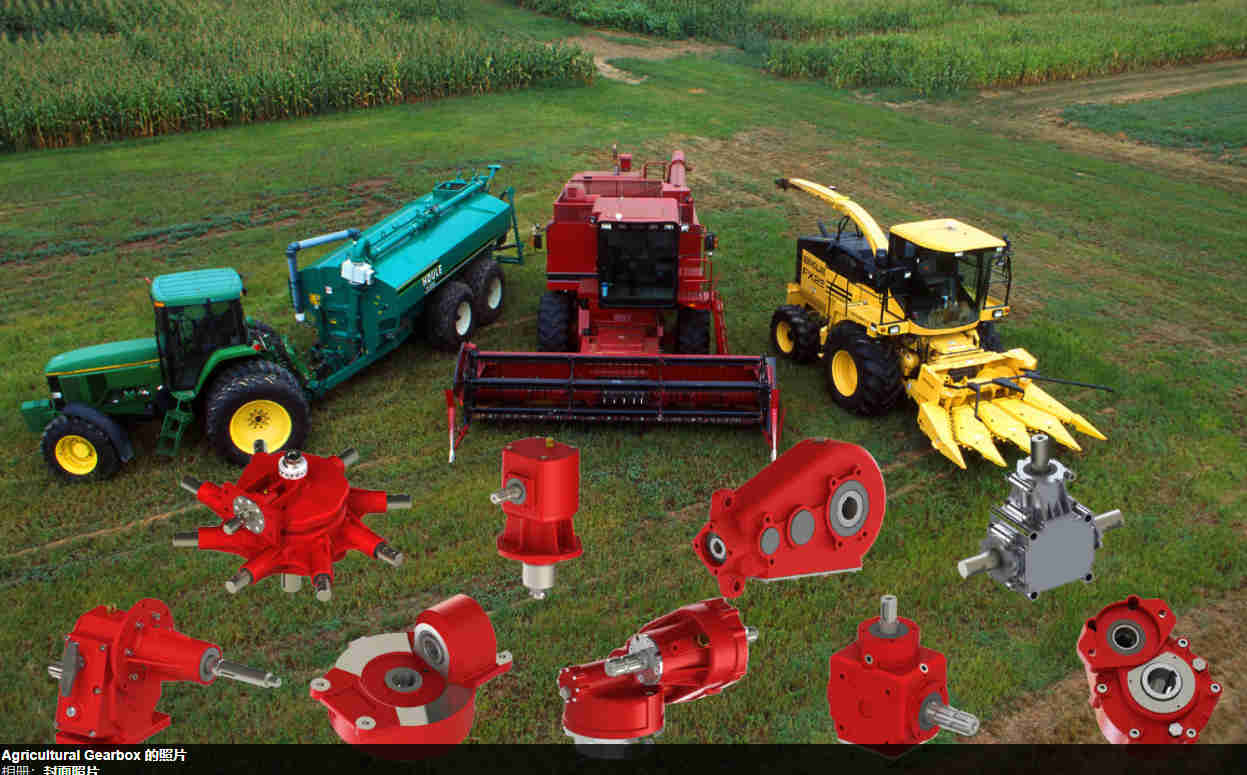Agricultural Machinery Bevel Gearbox Carden Drive Tractor Pto 540 Gear Box Reducers TMR Animalfeeder Mixer Gearbox