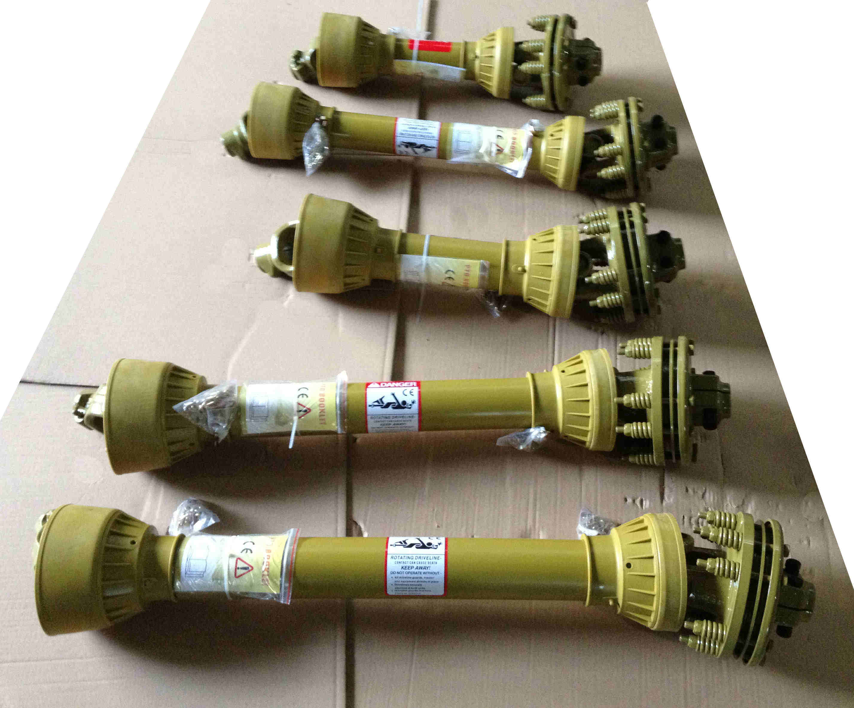 Agricultural Machinery Parts Tractor Truck Rotary Drive Pto Shaft With Clutch Yoke Adapter Agriculture Tube Spline