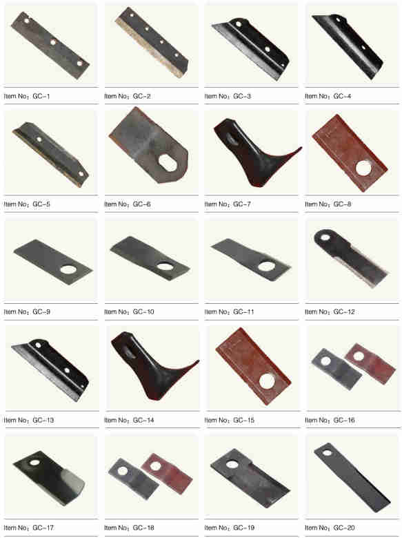 GC-17 Good Material Lawn Mower Grass Cutting Knife Blade for Cutting Grass