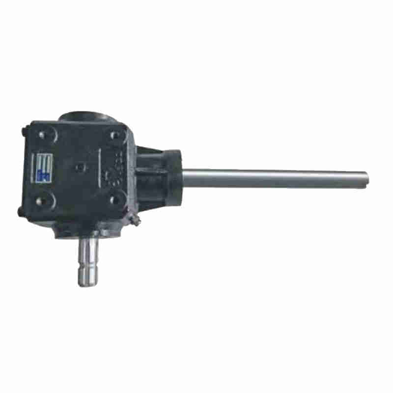 China Supplier T Series Screw Spiral Bevel Gearbox Steering Gear Box