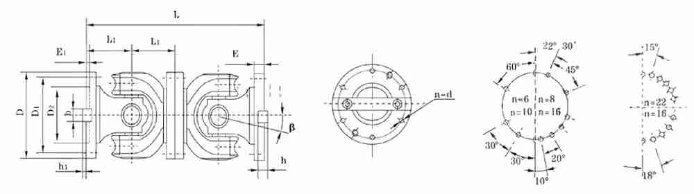 Low Price Guaranteed Quality SWP-C Short Universal Joint Coupling Without Flex Type