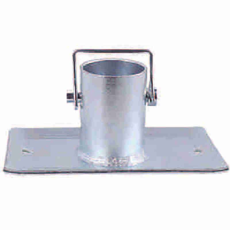 1BJY-JT-01 Capacity 5000LBS Trailer Parts and Accessories Trailer Jack Foot Plate with Pin Base for A-Frame Boat Removable