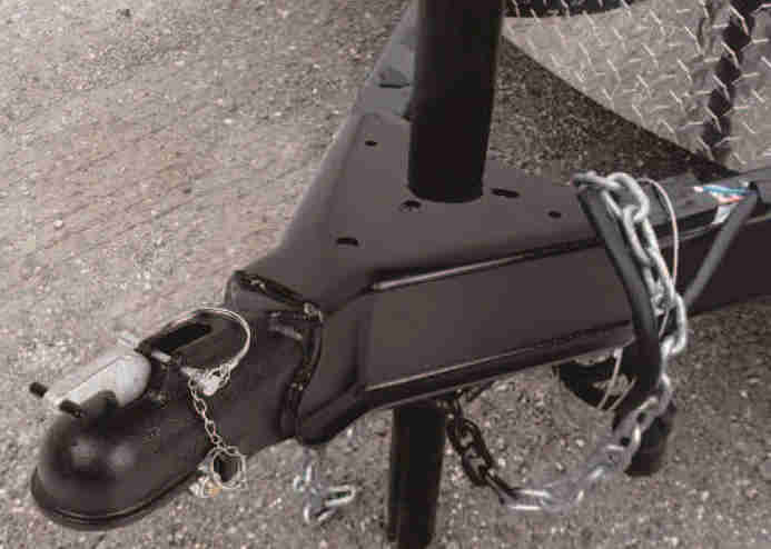 1BJY-TC-46B Trailer Parts and Accessories Capacity 15000LBS A-Frame Trailer Coupler With Ball Size 2-5/16 Inch