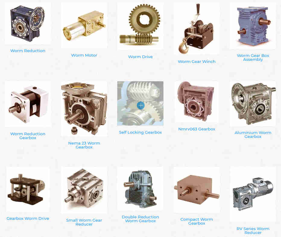 Variable High Speed Reduction Gearbox with Motor