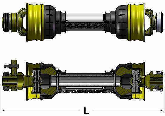 Tractor Gearbox for PTO Drive Shaft, Agricultural Machines 540 Rpm, 1:1.92 Ratio, China Manufacturer OEM / ODM