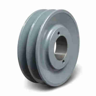 American Standard 2BKH Series Cast Lron Double Groove Sheaves Pulleys for 4L or a Belts and 5L or B Belts