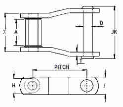 WH  Series WH78 WH188 WH124 WH106 WH111 WH132 WH150 WH155 WH159 Hard Soft Bend Welded Mill Chain