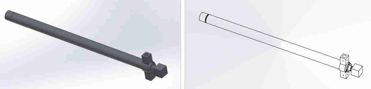 HCYY11112022 Good Quality Professional Factory 48kg Hydraulic Cylinder for Truck Crane Vehicle Opening Rack Support