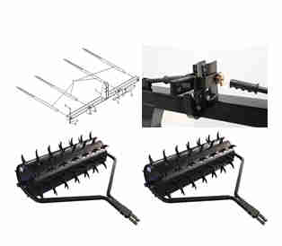 750KG 1000KG Capacity 3 Point Pallet Fork