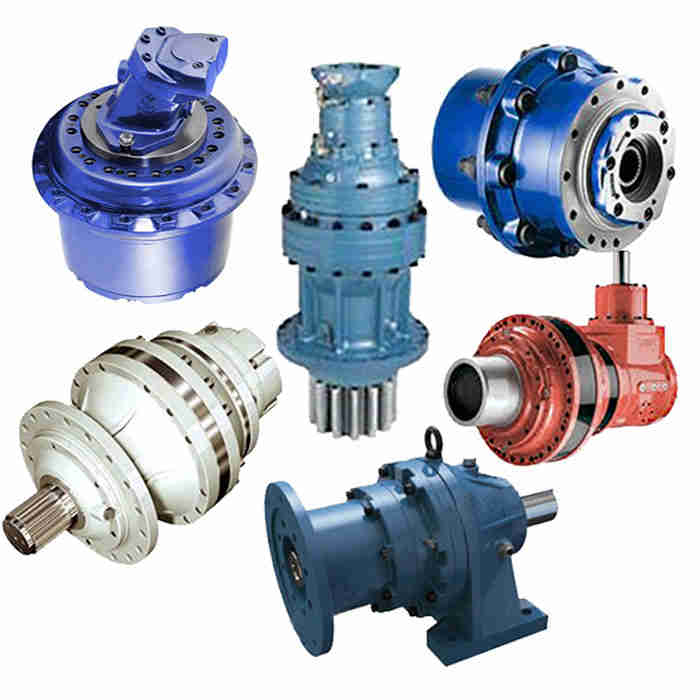 Zero Low Backlash Planetary Gearbox High-precision Servo Motor Swing Wheel Vehicle Track Winch Slewing Drive Reducer