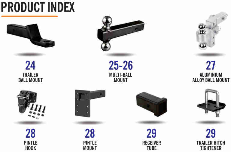1BJY-HM-59 New Trailer Parts and Accessories Multi-Ball Mount with Clevis Hook Capacity 2000/6000/10000lbs Trailer