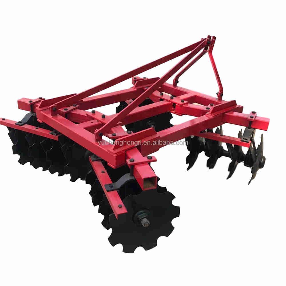 Light Duty 1BQX-1.5 Disc Harrow High Productivity Tractor Implements with Durable Bearings