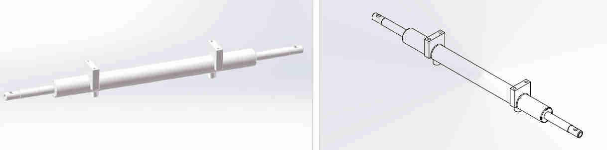HCYY11112007 Good Quality Professional Factory 7kg Steering Hydraulic Cylinder for Aerial Work Vehicles