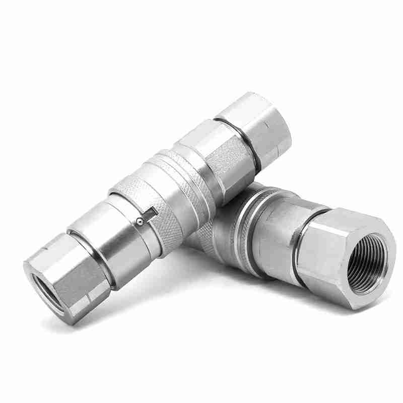 Non-Valve Series 1/4 Size BSP/NPT Thread Hand Plate Hydraulic Pressure Coupling Interchange for Hansen High Pressure Washer