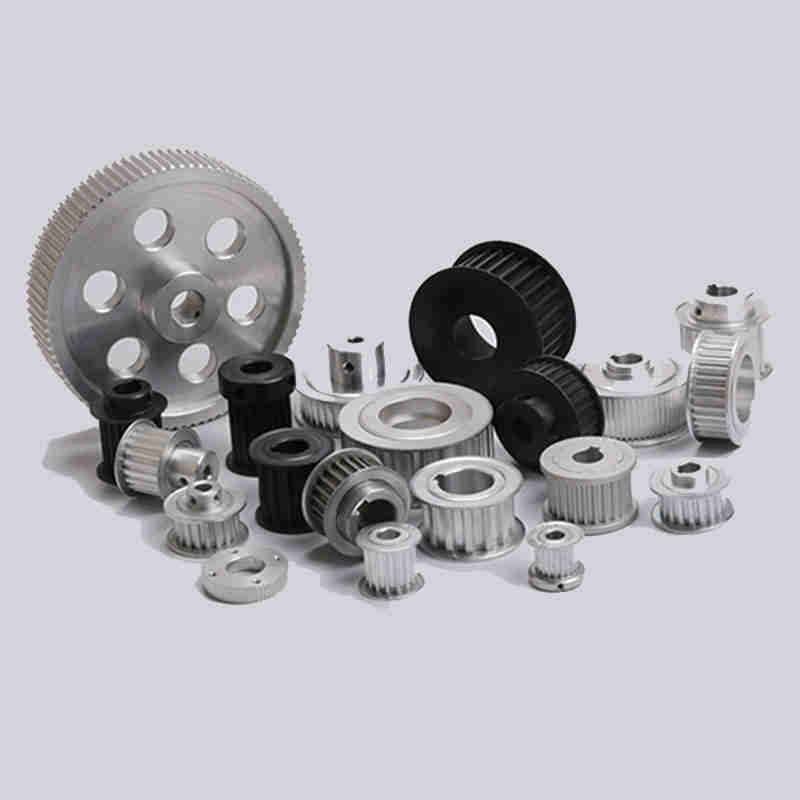 Factory Standard Stock HTD8M 52teeth 30mm Width Timing Belt Pulleys for Cnc Laser