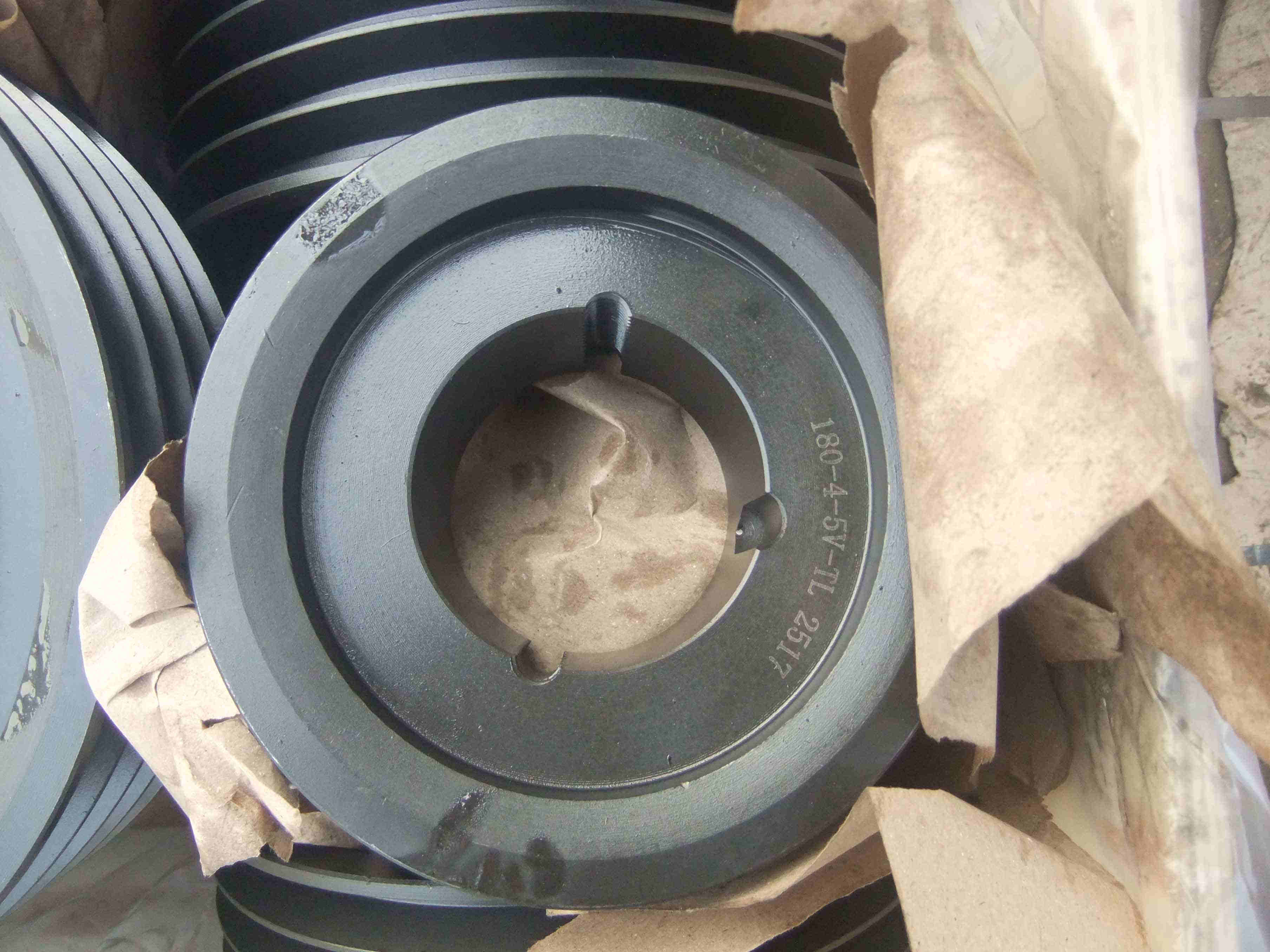 Solid Hub V-Belt Pulleys Sheaves for Taper Bushes Power Transmission Parts