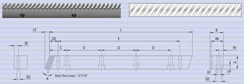 Brand New for Greenhouse Automatic Window Opening System Rack Spur Gear Racks with High Quality