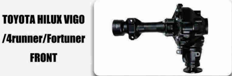 Rear Differential Parts Fit for Toyota Hilux Vigo Fortuner/4runner FRONT With Side Final Gear Pinion Retarder Case Yoke