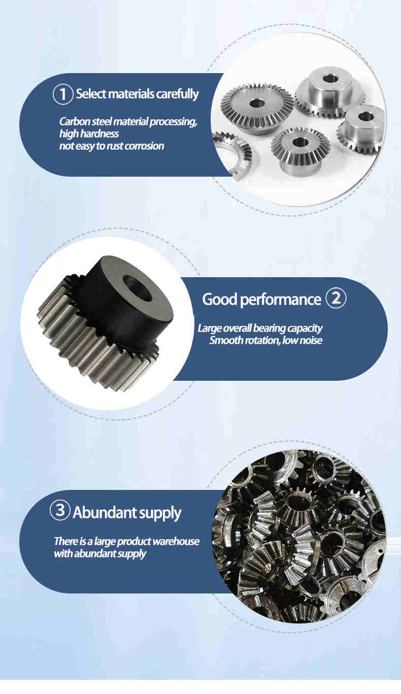Straight Bevel Gears Bevel Pinion Gear Differential Side Gear Bevel for Automatic