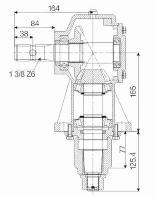 Agricultural Lawn Mower Gearbox EP-966109