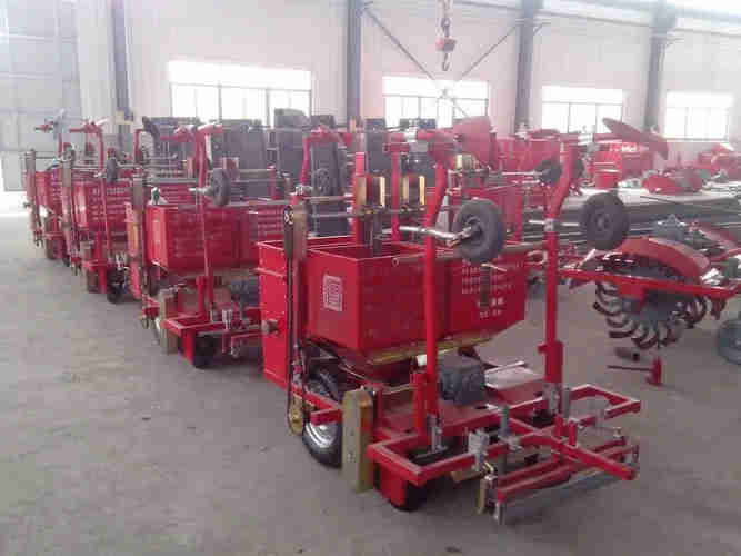 Farm Sowing Machine 2CM-2 Double Rows Potato Planter with Fertilizer