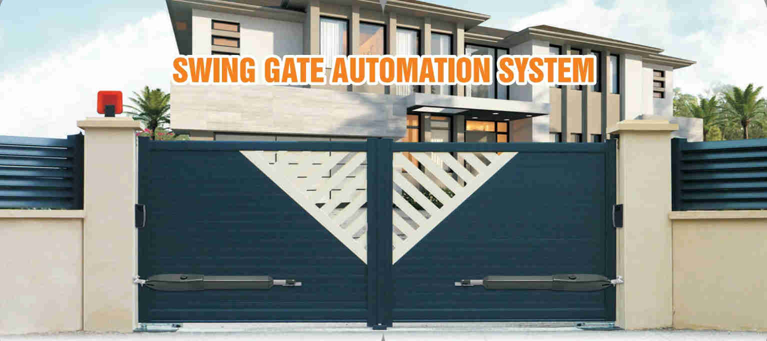 High Quality Aluminum Swing Gate Opener Automation System Sliding Gate Motor Swing Gate Opener with DC 24V Worm Gear