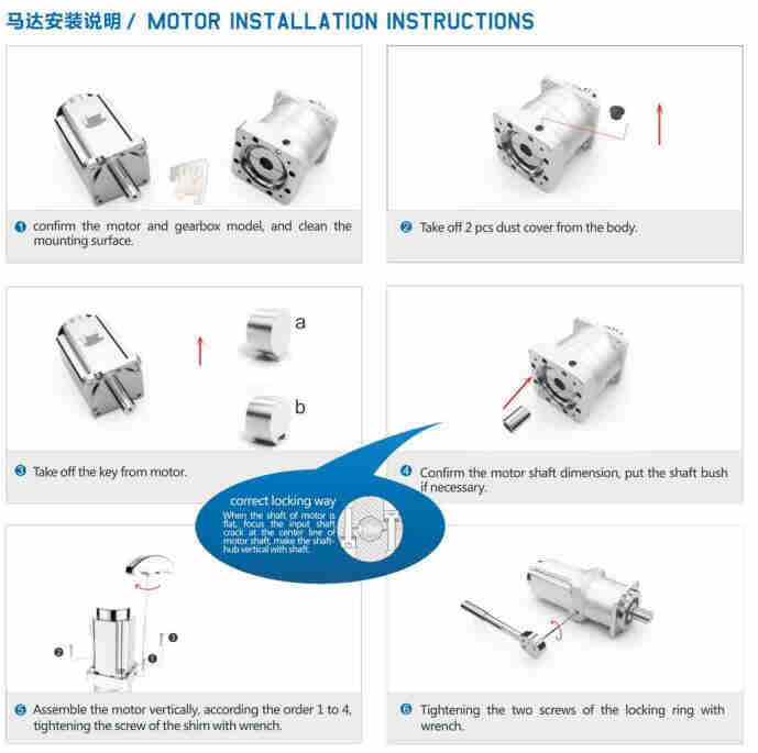 FB Series Precision Planetary Gearbox Planetary Speed Reducer Small 2 Stage Planetary Gearbox Planetary Gearbox