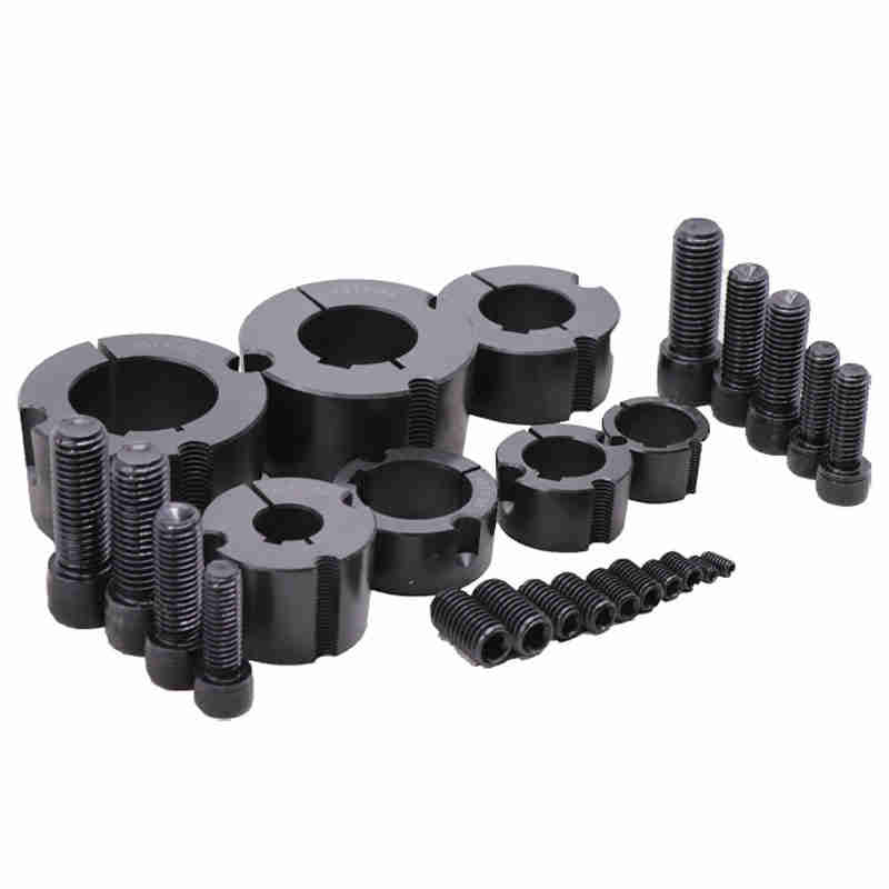 QD Taper Lock and Tapered Bush Pulley Wheel Cast Iron Customizable OEM Steel Material