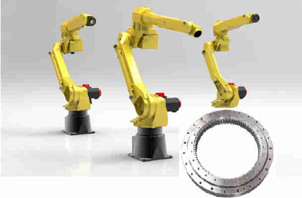 Standard HS Series Single Row 4 Point Contact Ball Slewing Bearing for Crane Excavator
