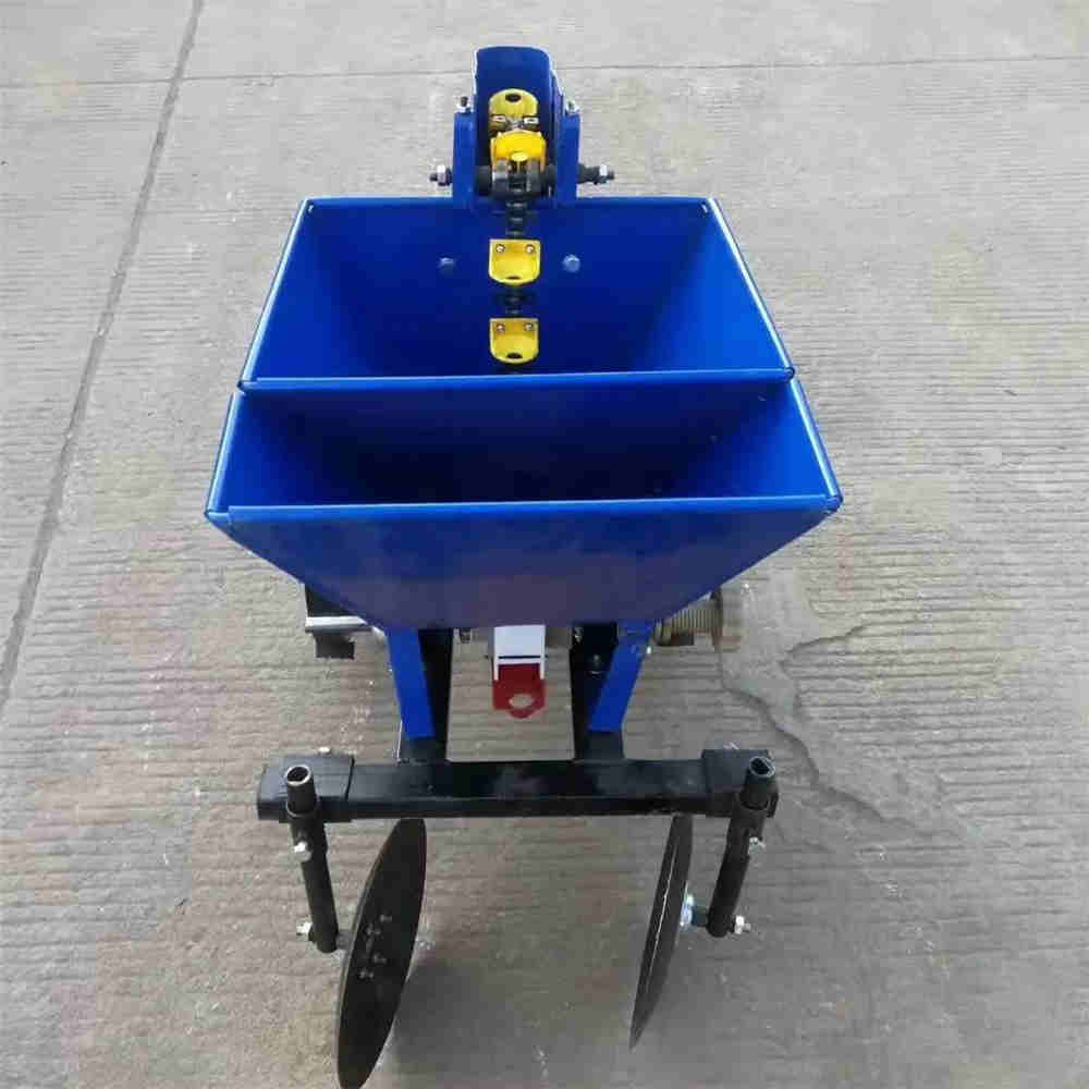 Farm Sowing Machine 2CM-2 Double Rows Potato Planter with Fertilizer