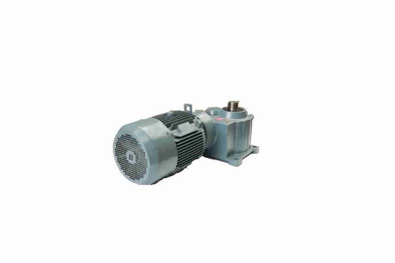 High Torque Low Noise Standard  Customized K Series Cast Iron Helical Bevel Gearbox With Electric Motor