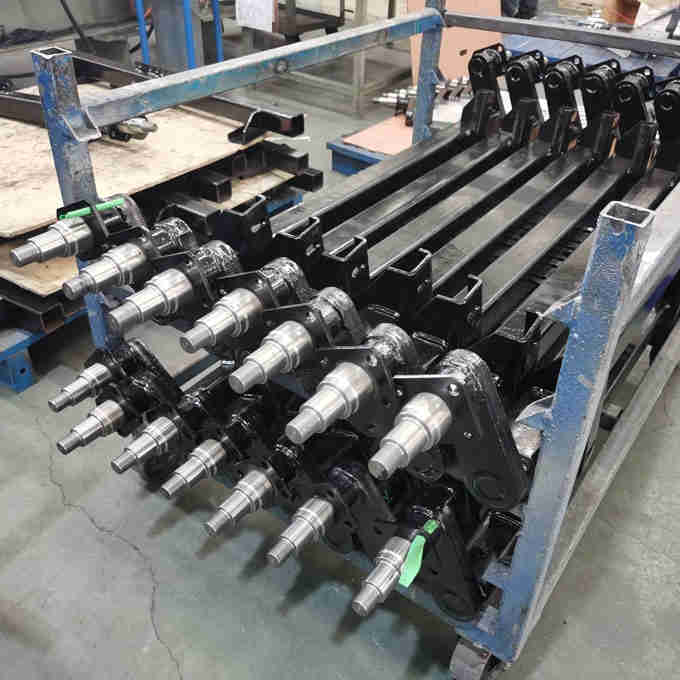 Customized 3500 LBS Reliable Torsion Axles Assembly with 5*114.3 PCD Hub And1-2/20 UNF Wheel Nuts for Trailers