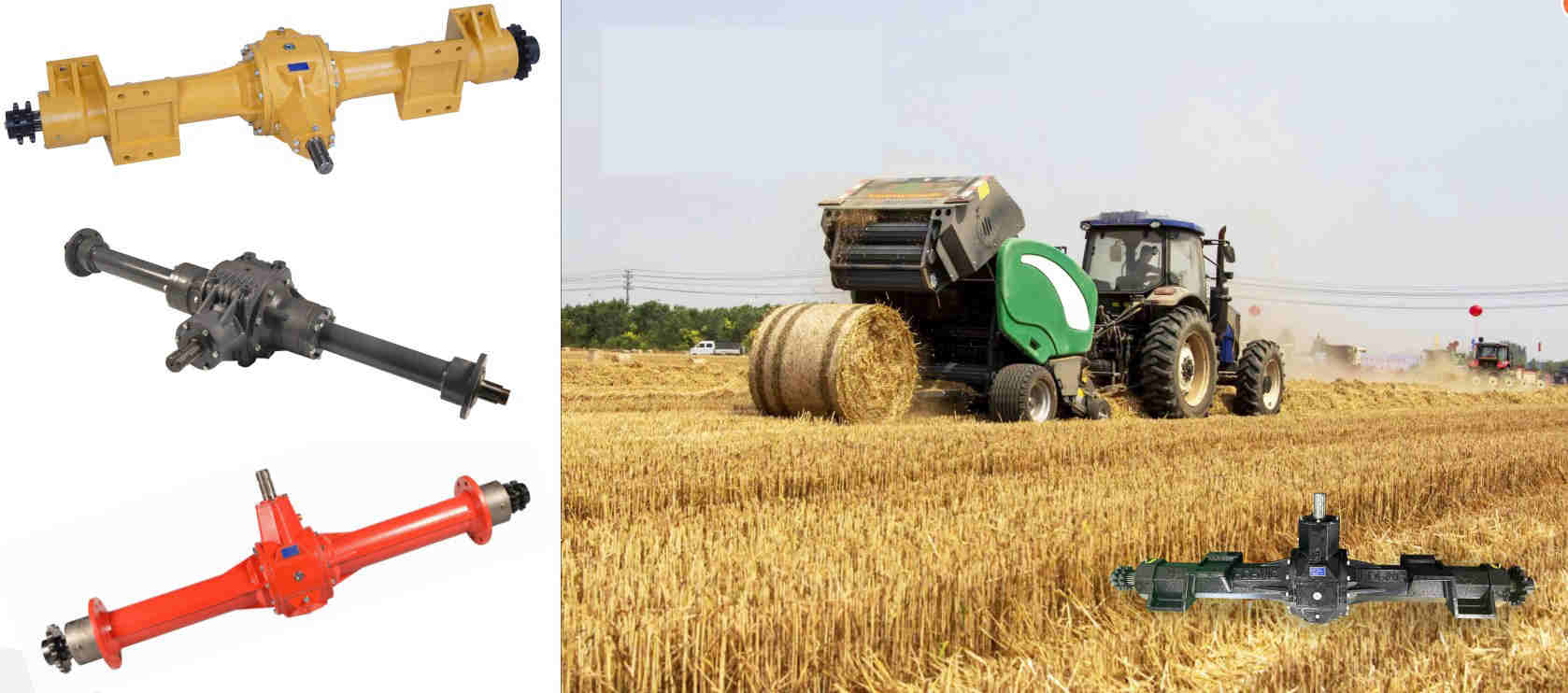 Agricultural Machinery Gear Drive round Baler Speed Reducer Gearbox for round Baler and Harvester