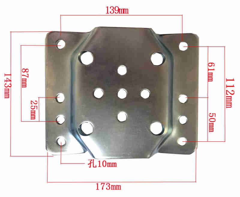 Wholesale Factory Heavy-duty 6/8 Inches Double Wheel Jack RV Jack Yacht Trailer Seamless Tube Trailer Jack