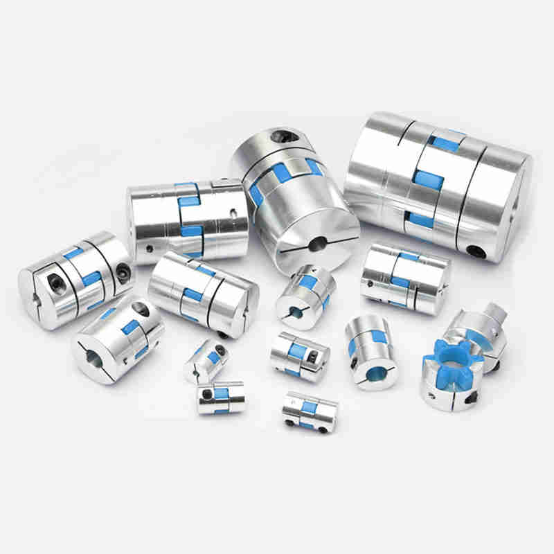 CNC D25 L30 Three- Jaw Shaft Coupler D25L30 Aluminum Flexible Spider Plum Elastic Coupling for Ball Screw and Motor Connector