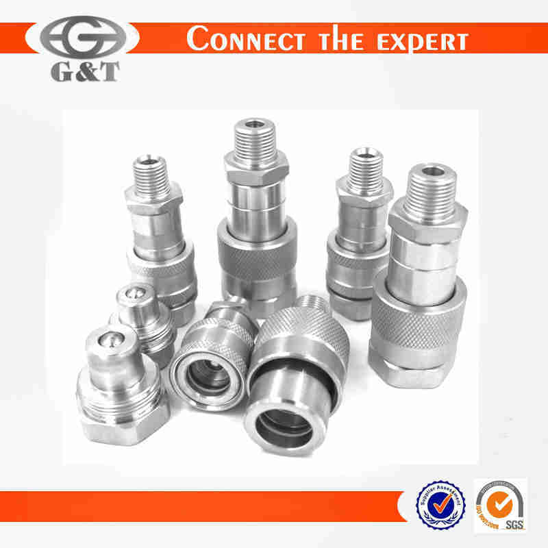 KZE-B 3/8  Inch Cone Valve  NPT/BSP  Threaded Locked Type 10000PSI/700BAR Super High Pressure Hydraulic Connector and Coupling
