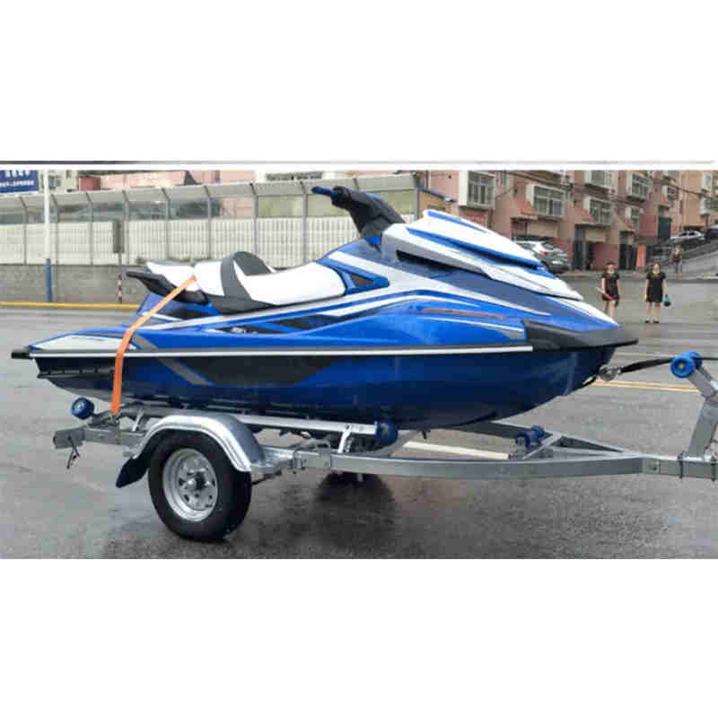 High Quality Yacht Trailer Axle Tire Steel Ring Supporting Axle Assembly Yacht Trailer Parts